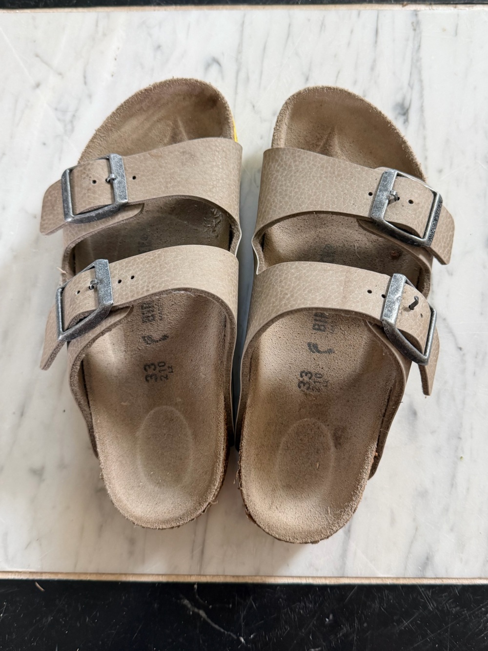 Birkenstock Kids Arizona Two-Strap Buckle Sandals